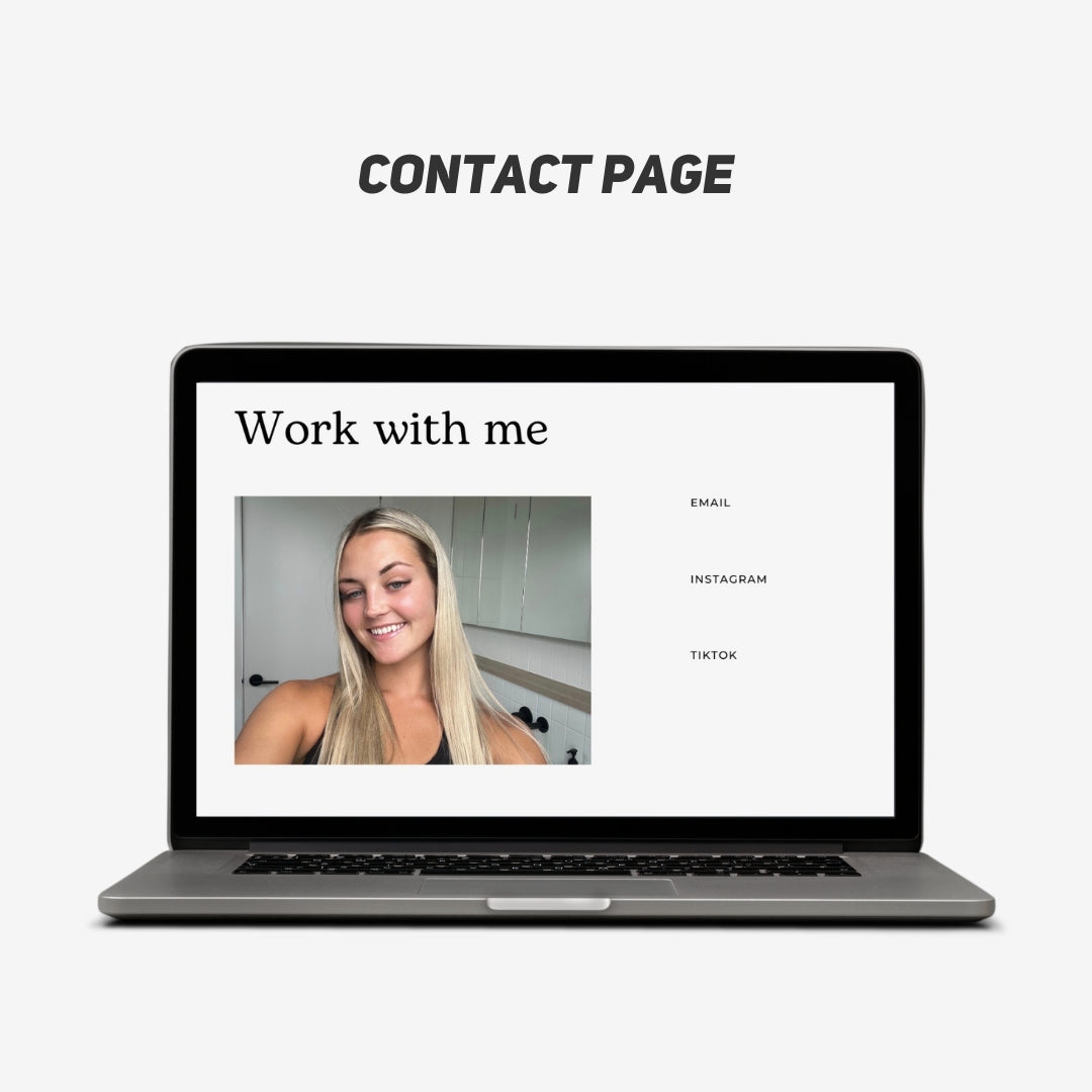 UGC Creator Portfolio Template